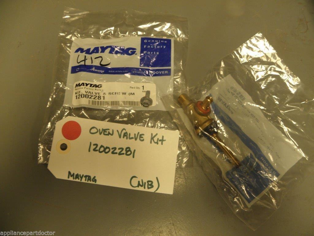 Maytag Whirlpool Stove Oven Valve Kit 12002281 NEW IN BOX Maytag Whirlpool Stove Oven Valve Kit 12002281 NEW IN BOX